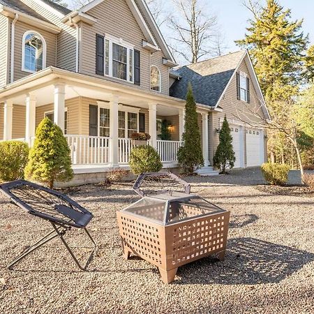Luxury 4 Bedroom House In Pocono Mountains In Golf Course Near Lake Tobyhanna Εξωτερικό φωτογραφία