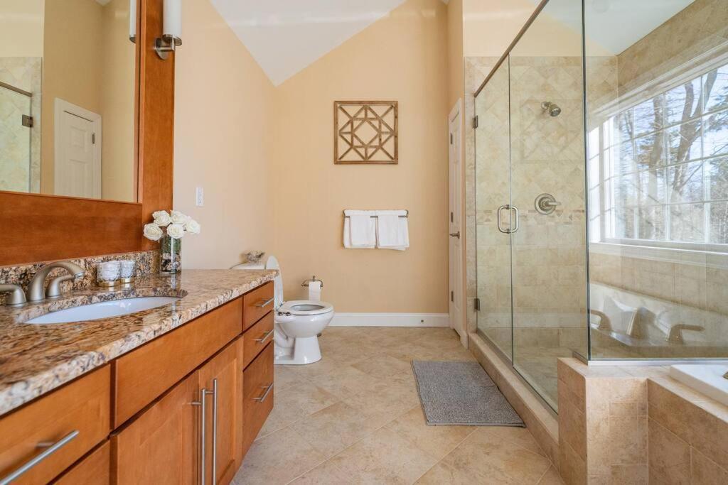 Luxury 4 Bedroom House In Pocono Mountains In Golf Course Near Lake Tobyhanna Εξωτερικό φωτογραφία